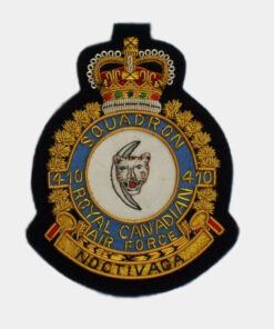 410 Tactical Fighter Squadron Blazer Badge - (RCAF)