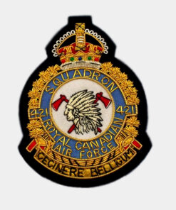 421 Squadron Blazer Badge – Royal Air Force ( RAF )