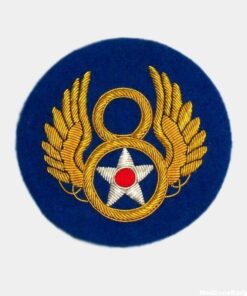 8th Army Air Force AAF Bullion On Felt Patches