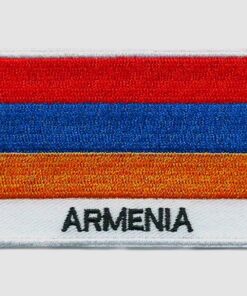 Armenia embroidered patches - country flag Armenia patches / iron on badges