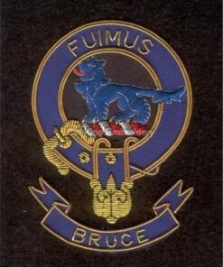 Bruce clan crest badge - Fuimus