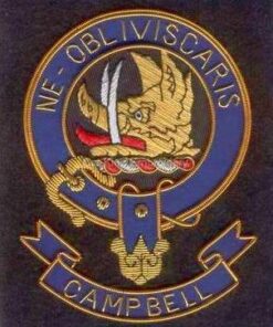 Campbell clan crest badge - Ne Obiviscaris