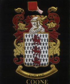 Coone Family Crest /  Coone Coat of arms