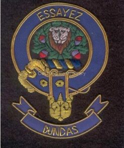 Dundas clan crest - Embroidered badge