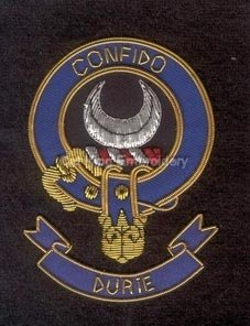 Durie clan crest badge - Confido