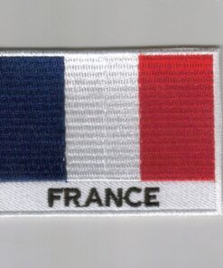 France embroidered patches - country flag France patches / iron on badges