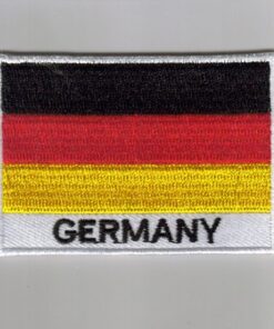 Germany embroidered patches - country flag Germany patches / iron on badges