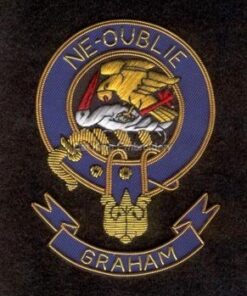Graham clan crest badge- Ne Oublie