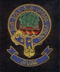 Ievine clan crest badge - Sub Sole Sub umbra Virens