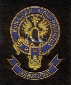 Johnstone clan crest badge - Nunquam Non Paratus