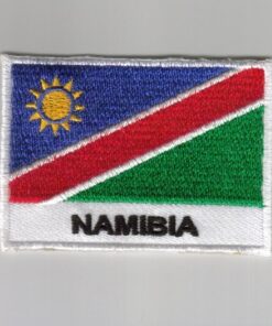 Namibia embroidered patches - country flag Namibia patches / iron on badges