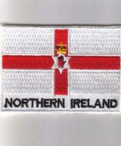 Northern-Ireland embroidered patches - country flag Northern-Ireland patches / iron on badges
