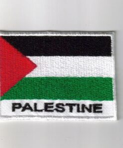 Palestine embroidered patches - country flag Palestine patches / iron on badges