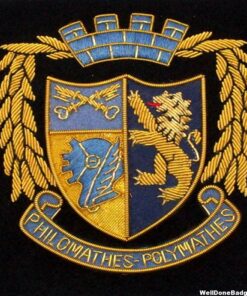 Phil Omathes Polymathes Embroidered badge