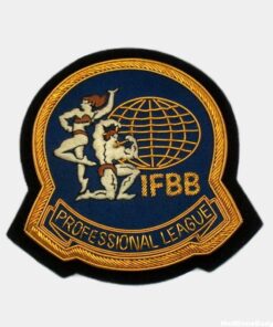 IFBB Embroidered badge