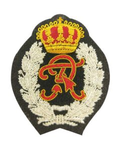 Ralph Embroidered Crest wire Bullion Patch Blazer Badge