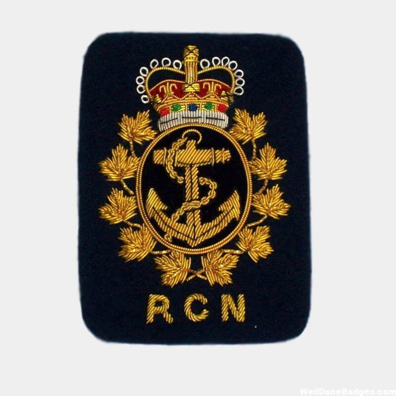 RCN Embroidered badges