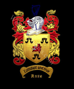 Rose Family Crest /  Rose Coat of arms
