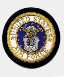 US Air Force Bullion Crests - Hand Military Embroidered Blazer Patches