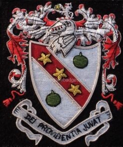 Wellman Family Crest Heritage Blazer Patch