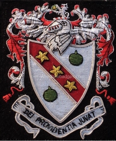 Wellman Family Crest Heritage Blazer Patch